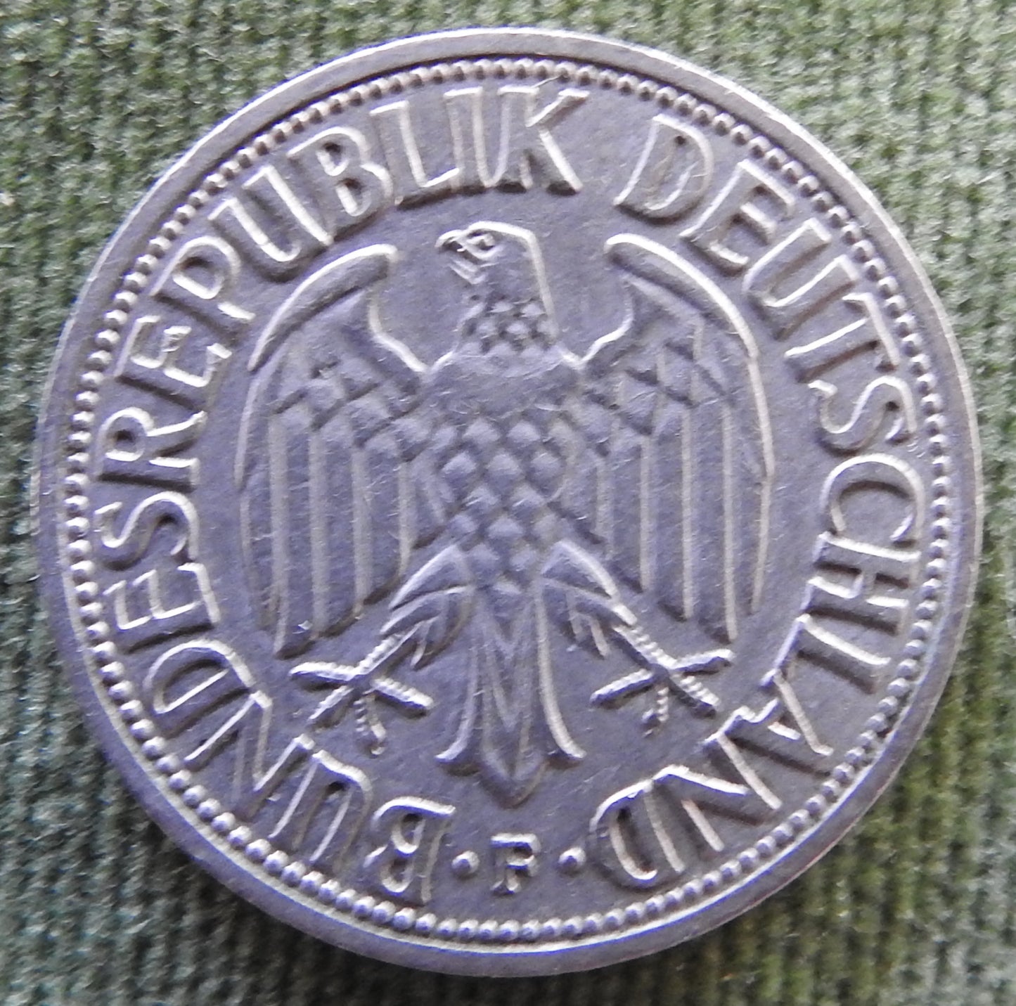 Germany 1950 F 1 Deutsche Mark Coin - Circulated