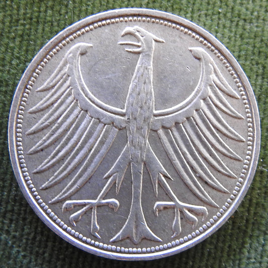 Germany 1971 J 5 Deutsche Mark Coin - Circulated