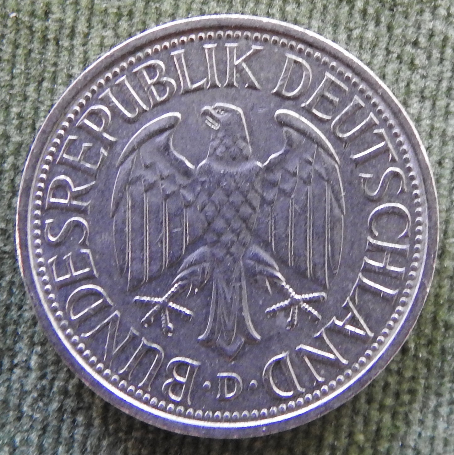 Germany 1979 D 1 Deutsche Mark Coin - Circulated