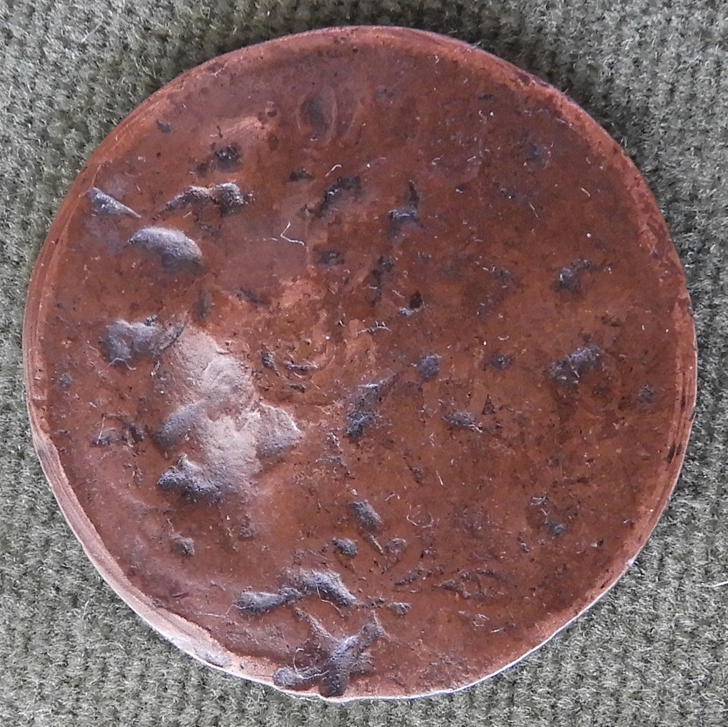 Greek 1869 5 Lepta Coin