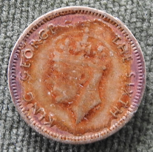 Hong Kong 1950 5 Cent Queen Elizabeth II Coin