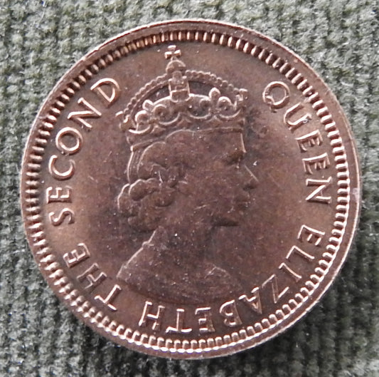 Hong Kong 1967 5 Cent Queen Elizabeth II Coin