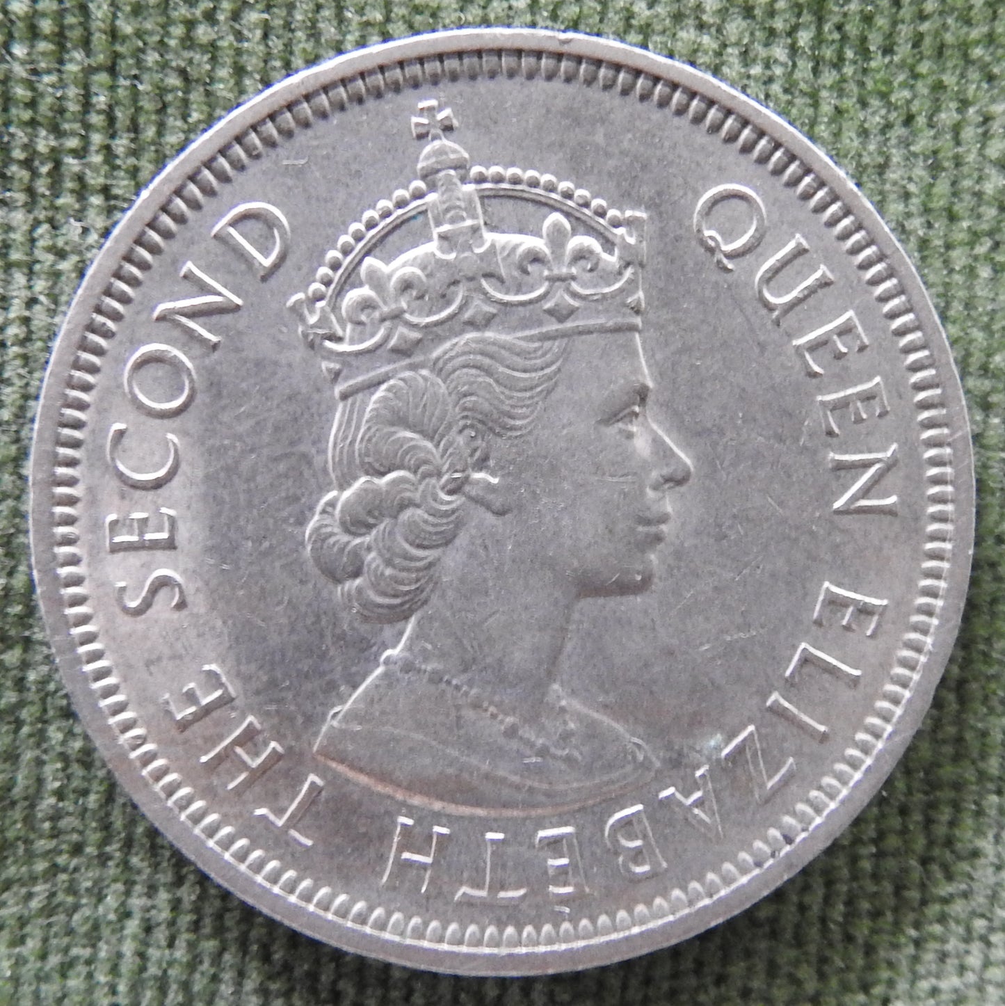 Hong Kong 1972 1 Dollar Queen Elizabeth II Coin