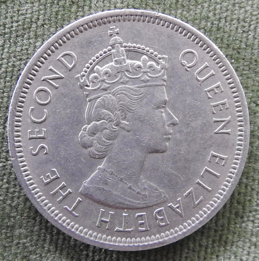 Hong Kong 1973 1 Dollar Queen Elizabeth II Coin - Circulated