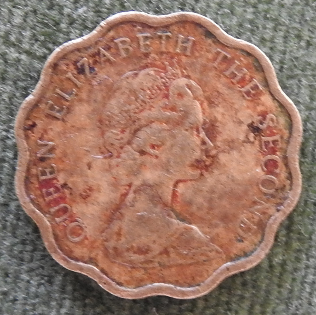 Hong Kong 1979 Twenty Cent Queen Elizabeth II Coin
