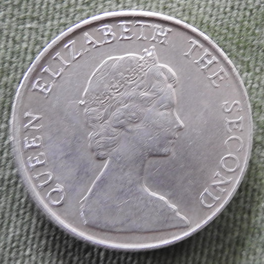 Hong Kong 1980 5 Dollar Queen Elizabeth II Coin - Circulated