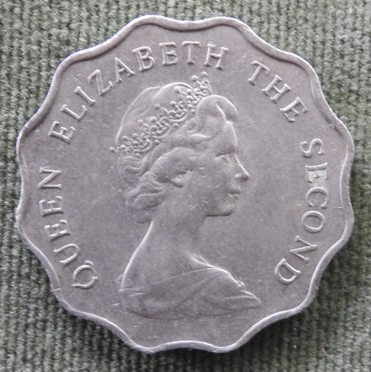 Hong Kong 1981 2 Dollar Queen Elizabeth II Coin