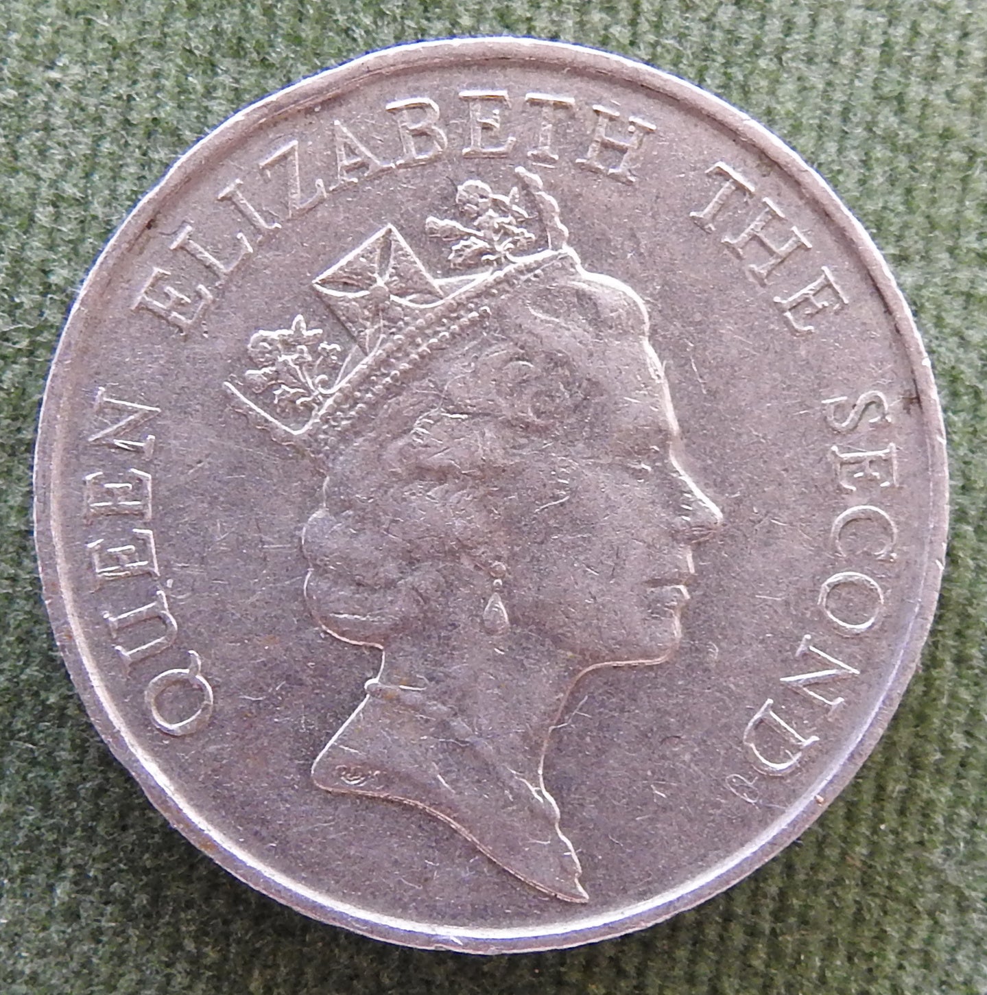 Hong Kong 1987 5 Dollar Queen Elizabeth II Coin