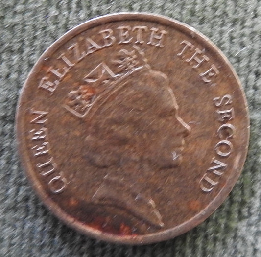Hong Kong 1990 10 Cent Queen Elizabeth II Coin - Circulated