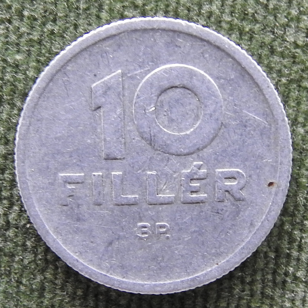 Hungary Magyar 1965 10 Filler Coin - Circulated