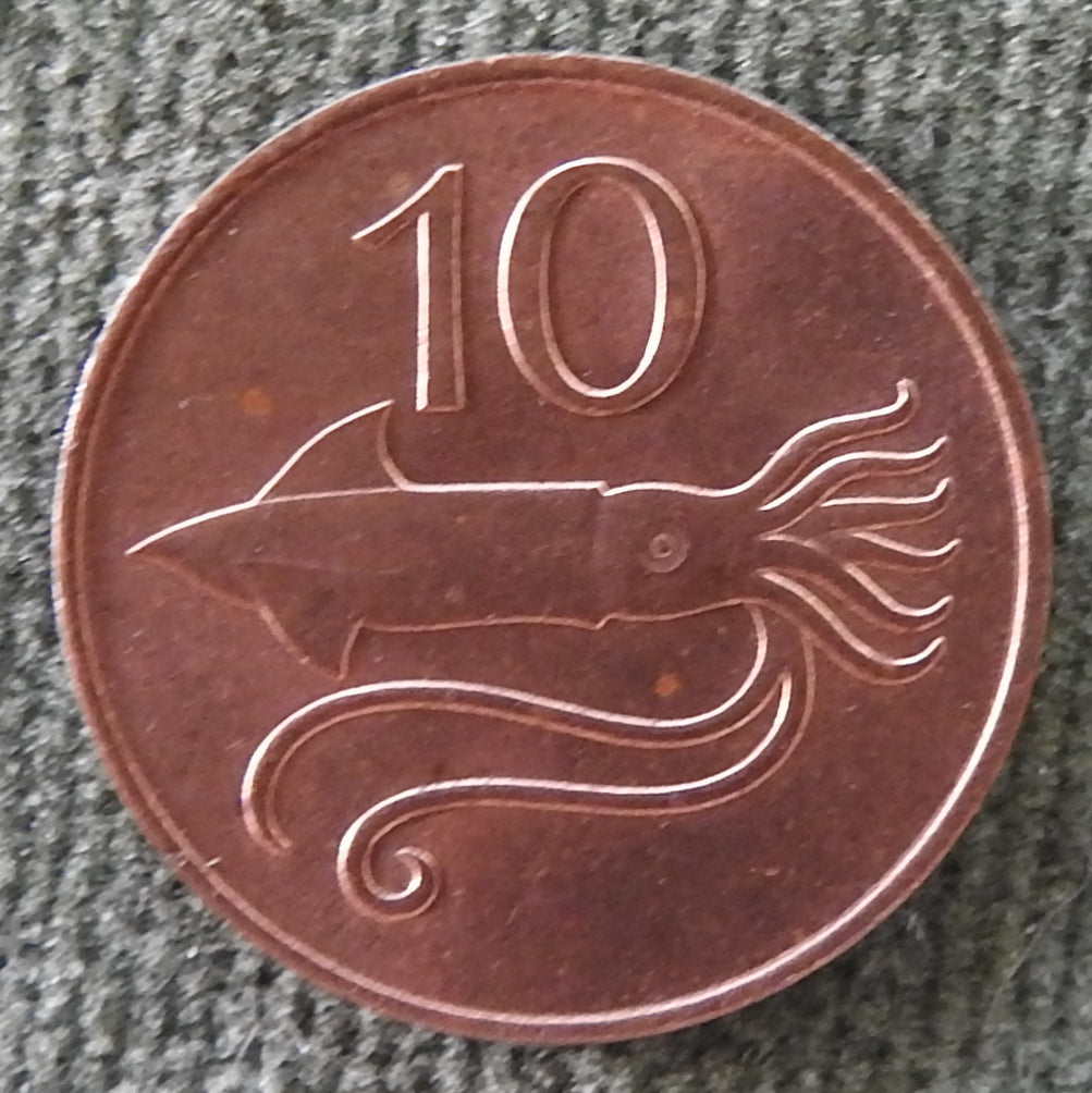 Iceland 1981 10 Tiu Aurar Coin - Circulated