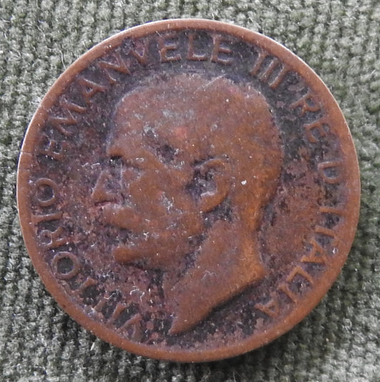 Italy 1929 5 Centesimi Coin - Vittorio Emanvelle III