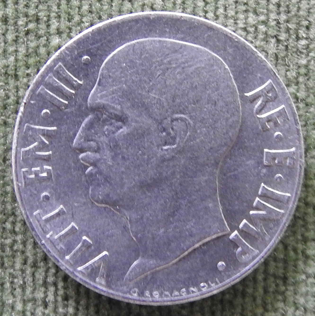 Italy 1941 20 Centesimi Coin - Vitt III