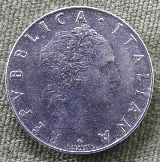 Italy 1972 50 Lira Coin - Circulated