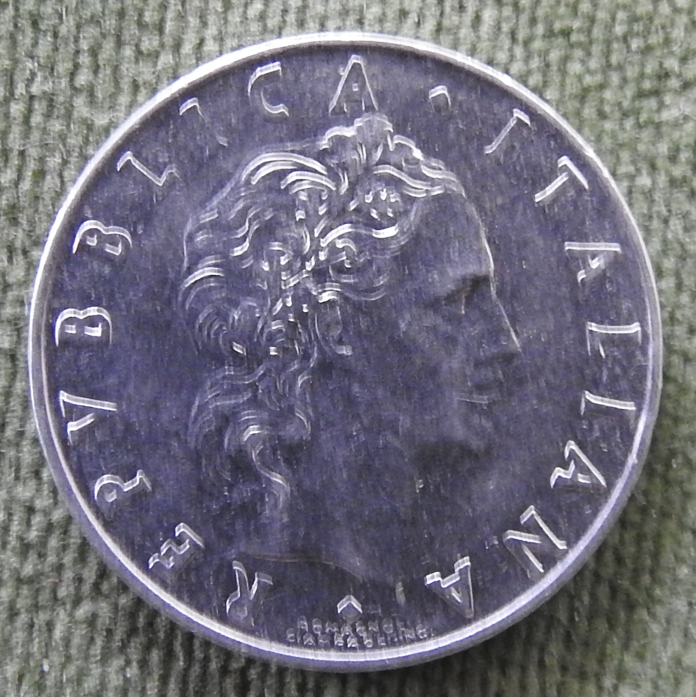 Italy 1973 50 Lira Coin - Circulated