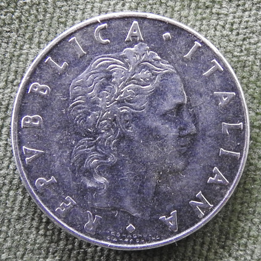 Italy 1976 50 Lira Coin - Circulated