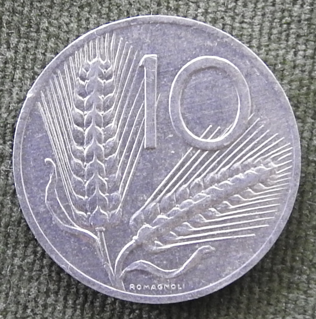 Italy 1981 10 Lira Coin - Circulated