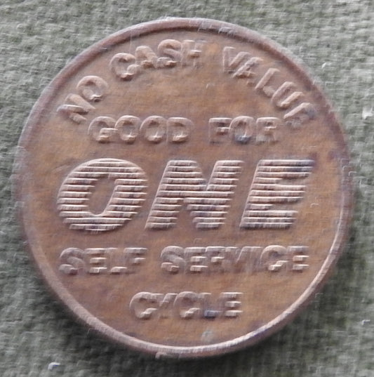 2000 M & N Carwash Token - Aquarius Carwash Sydney