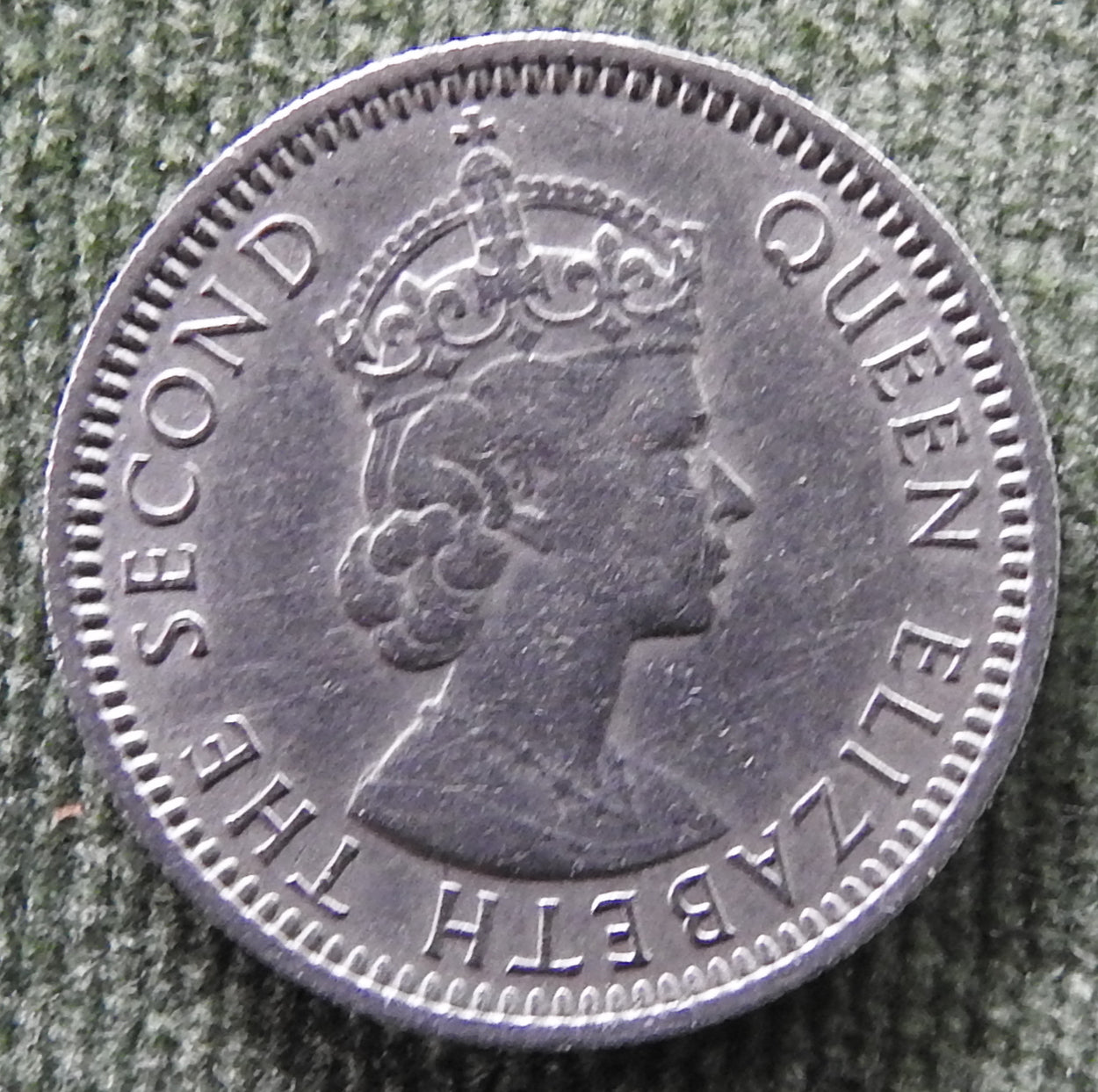 Malaya & British Borneo 1961 10 Cent Queen Elizabeth II Coin
