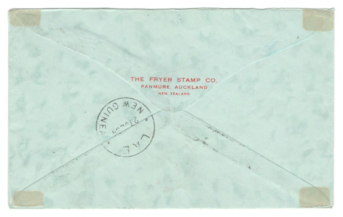 New Guinea 1934 Airmail Cover - Faith In Australia - First Official Flight Airmail