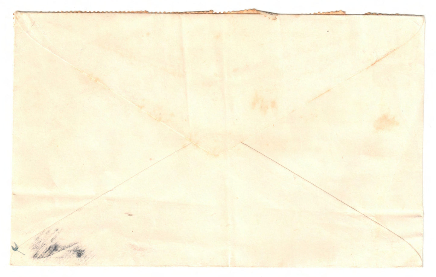 New Zealand 1950 Envelope Hand Stamped