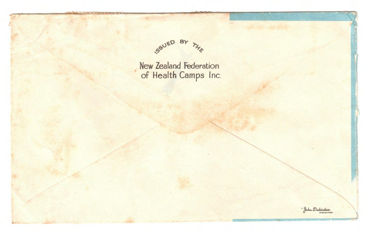 New Zealand 1951 Childrens Health Camps Hand Stamped FDC