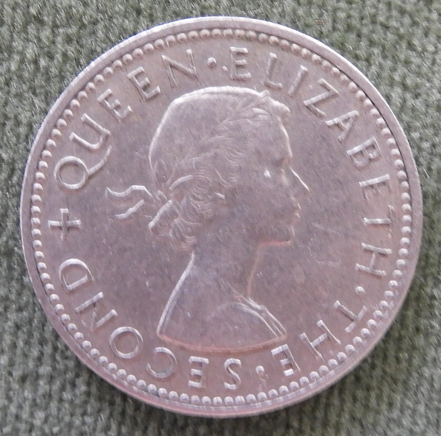 New Zealand 1956 Shilling Queen Elizabeth II Coin