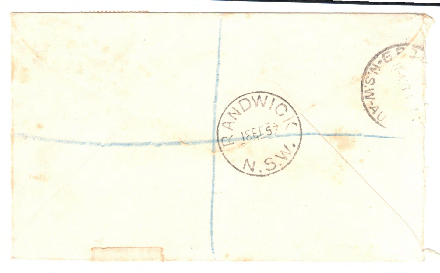 New Zealand 1957 Hand Stamped FDC