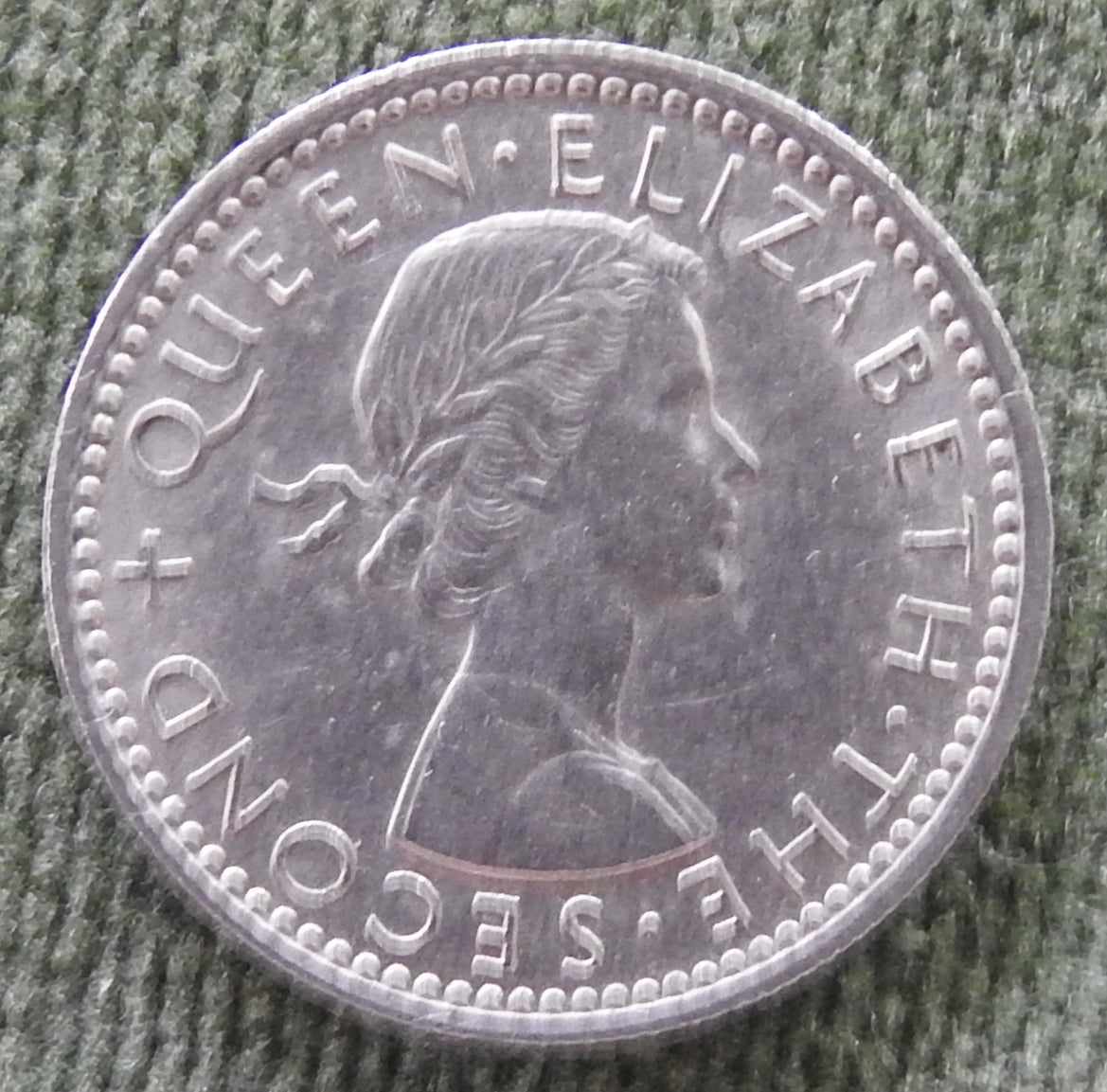 New Zealand 1958 Sixpence Queen Elizabeth II Coin