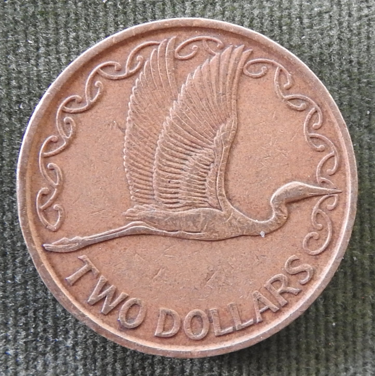New Zealand 1991 Two Dollar Queen Elizabeth Coin