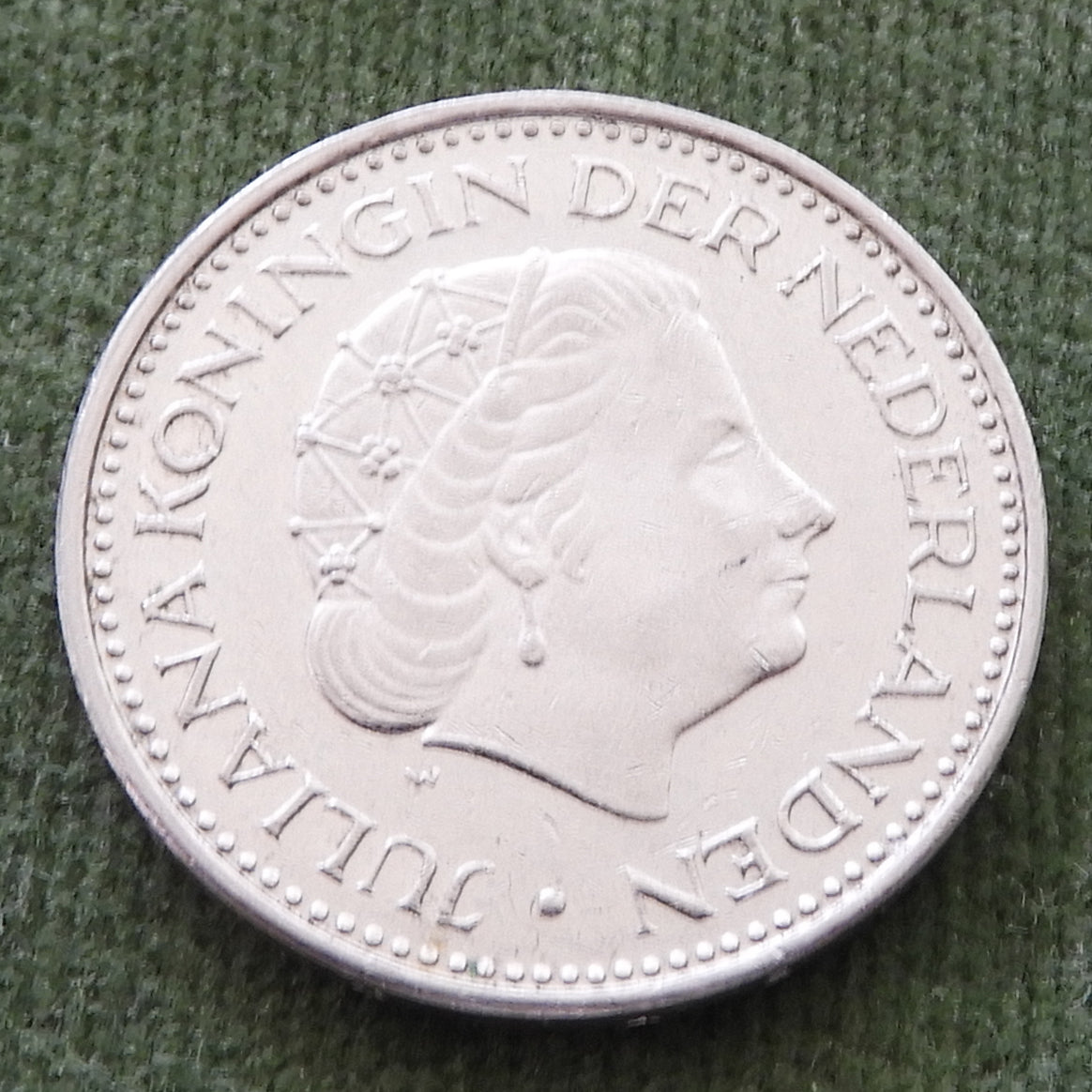 Netherlands 1972 1 Gulden Juliana Coin