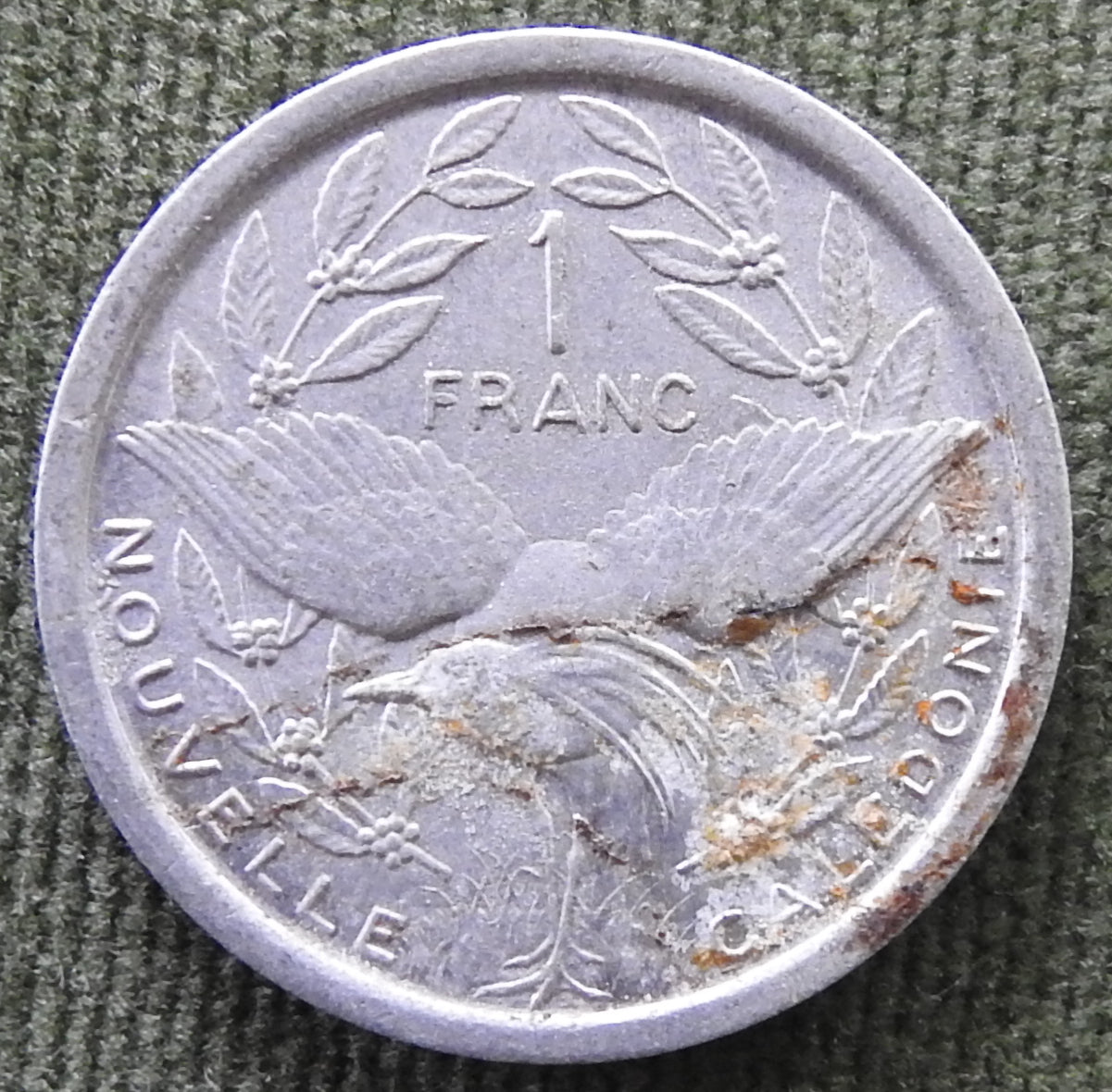 Nouvelle Caledonie 1977 1 Franc Coin