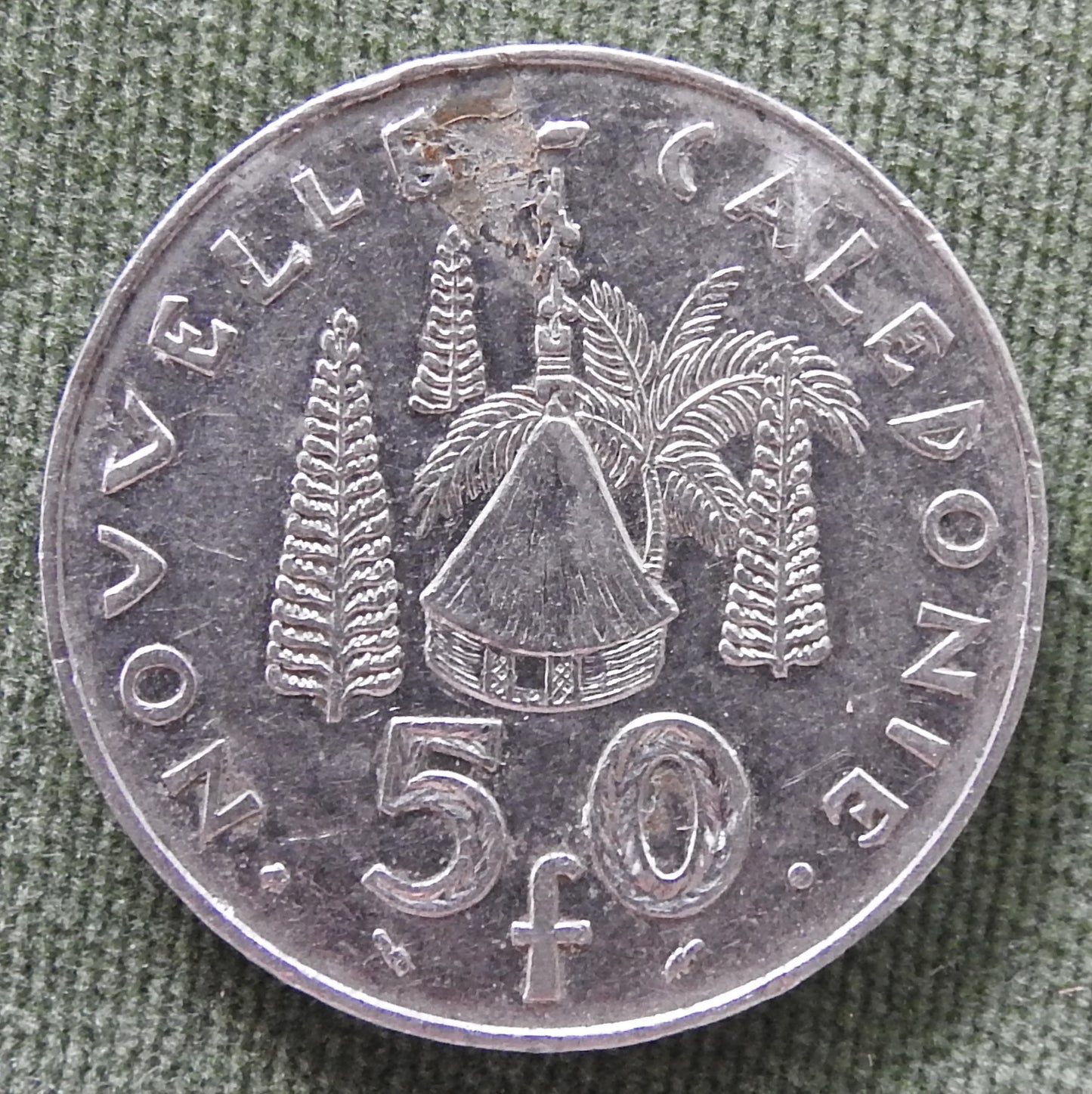 Nouvelle Caledonie 1991 20 Franc Coin
