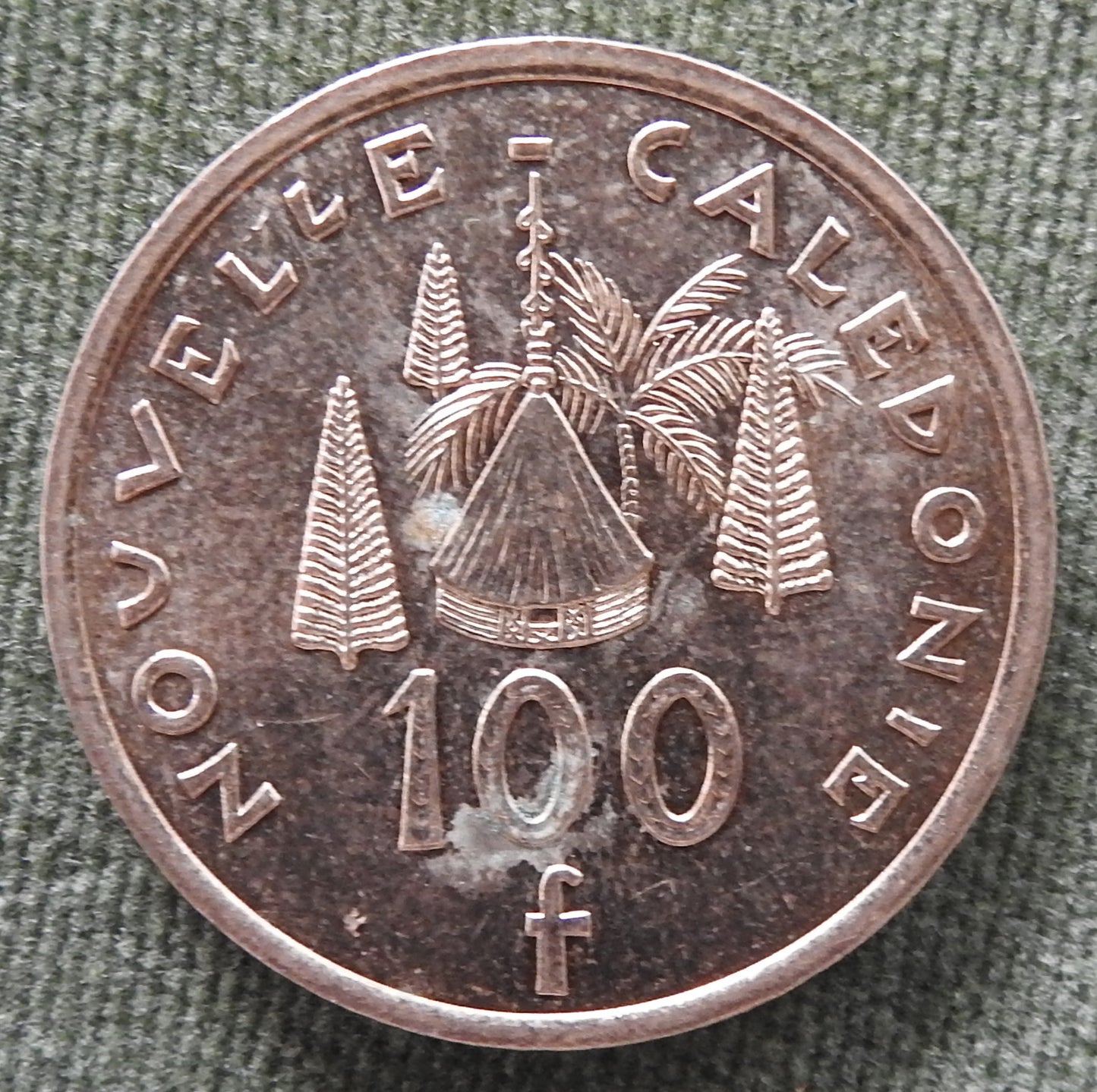 Nouvelle Caledonie 2016 100 Franc Coin