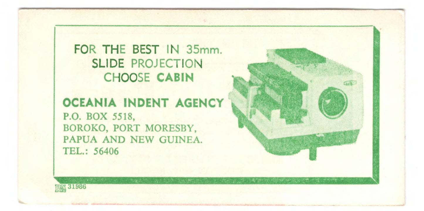 New Guinea 1971 7 Cent Seashells Stamp Booklet Of 10 Stamps $0.70