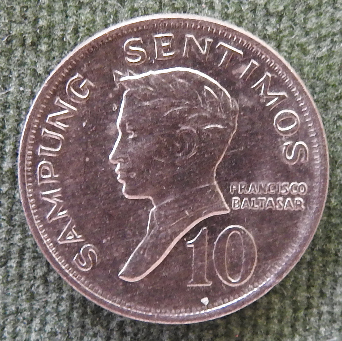 Philippines 1968 10 Sentimos Coin