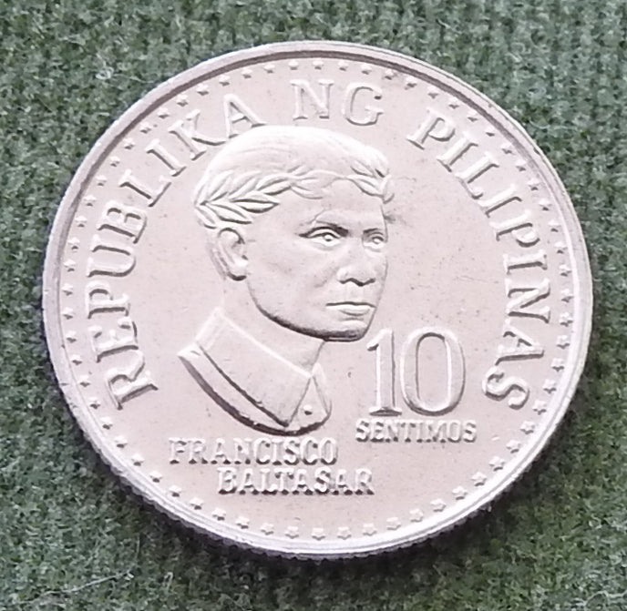 Philippines 1977 10 Sentimos Coin