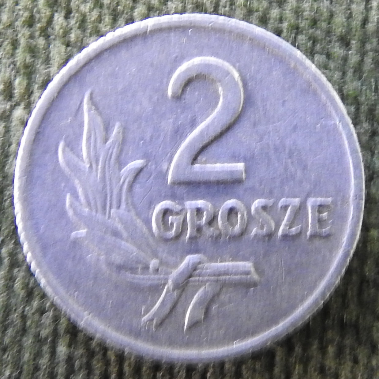 Poland 1949 2 Groszy Coin - Circulated