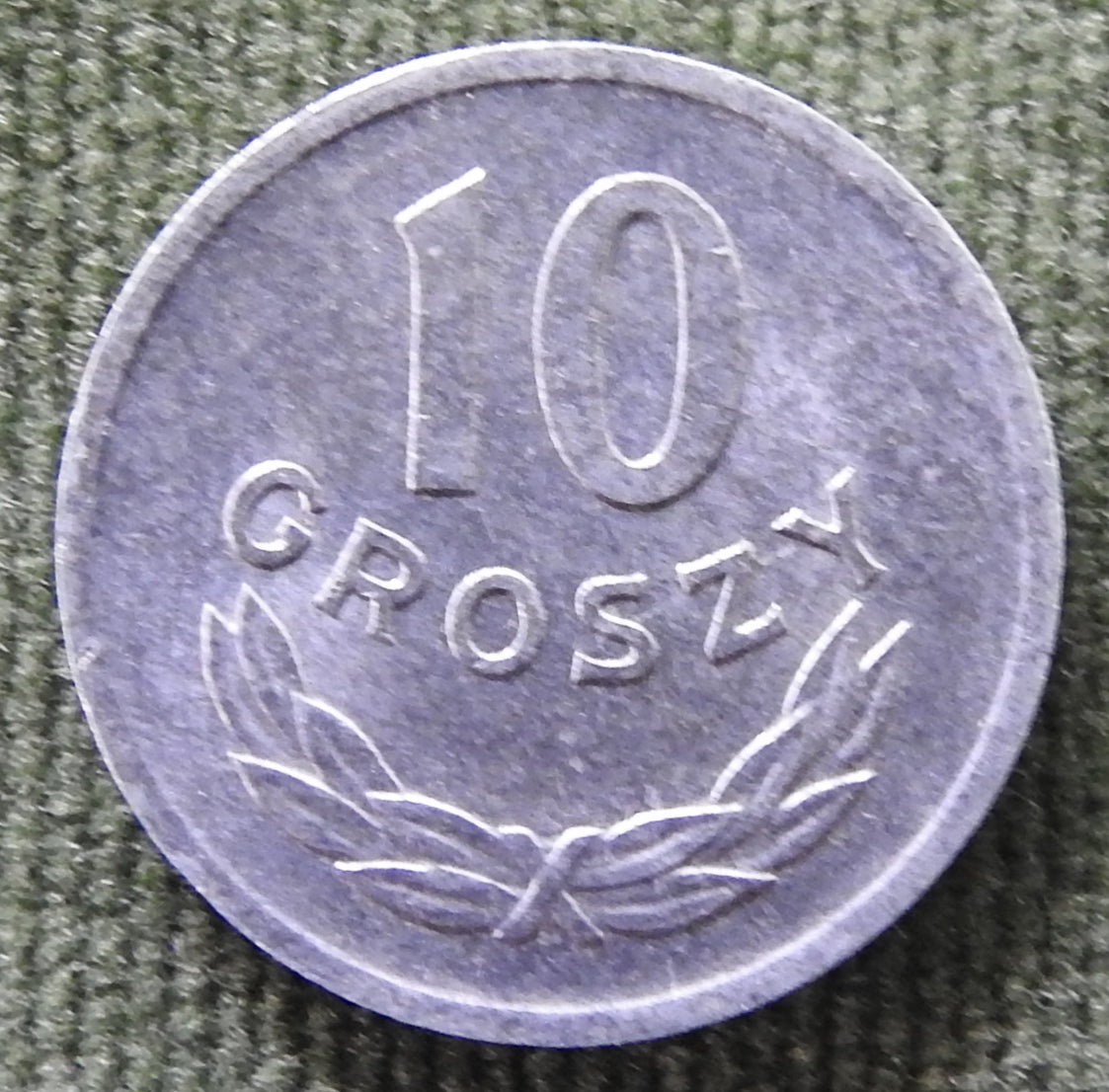 Poland 1967 10 Groszy Coin - Circulated