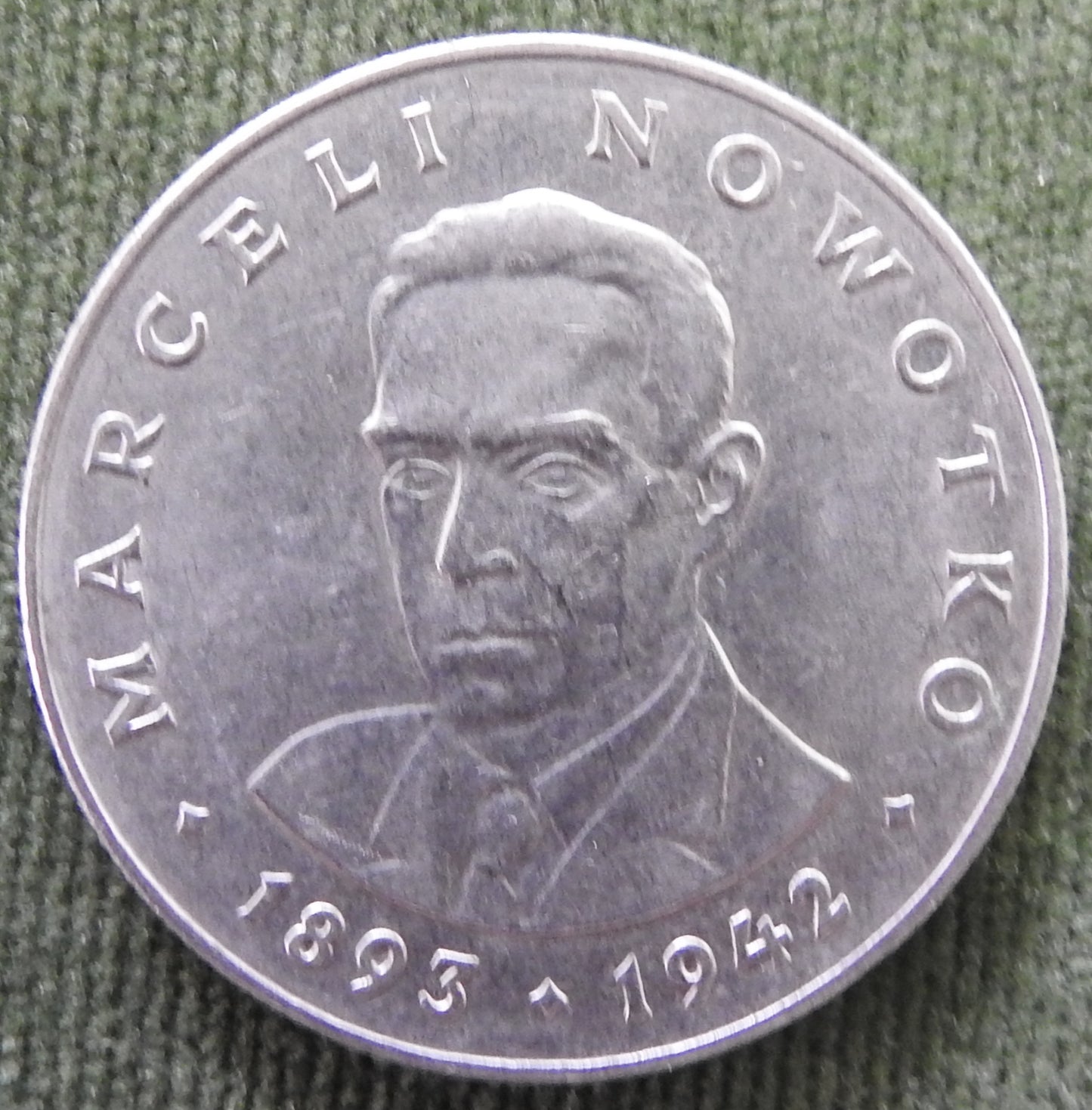 Poland 1976 20 Zlotys Bust of Marceli Nowotko - Circulated