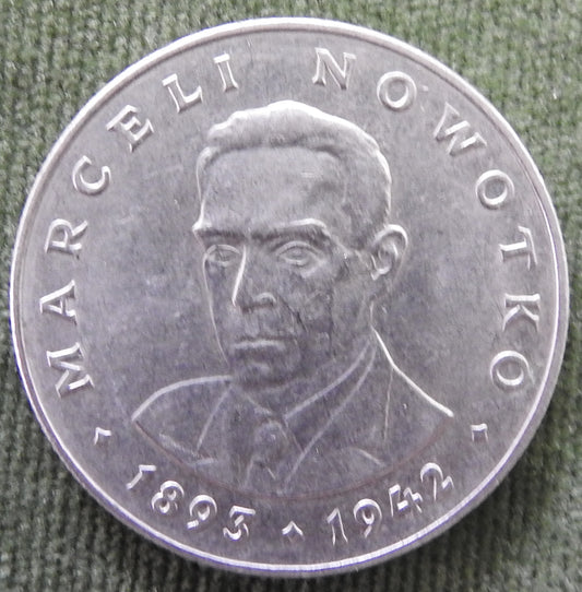 Poland 1976 20 Zlotys Bust of Marceli Nowotko - Circulated