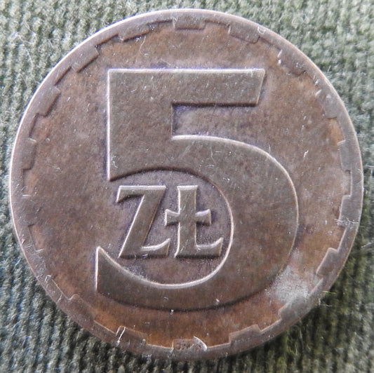 Poland 1976 5 Zlotys Coin - Circulated