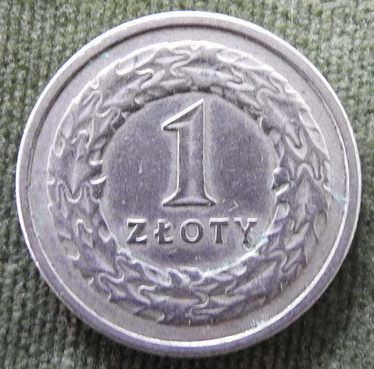 Poland 1991 1 Zloty Coin - Circulated