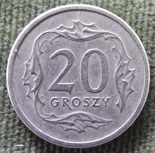 Poland 1992 20 Groszy Coin - Circulated