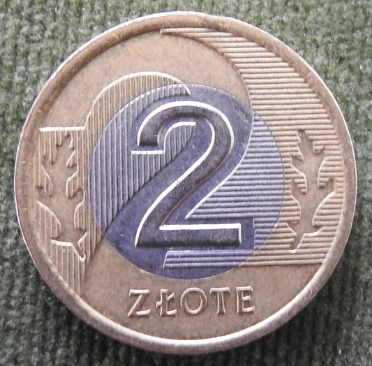 Poland 1995 2 Zloty Bi-Metalic Coin - Circulated