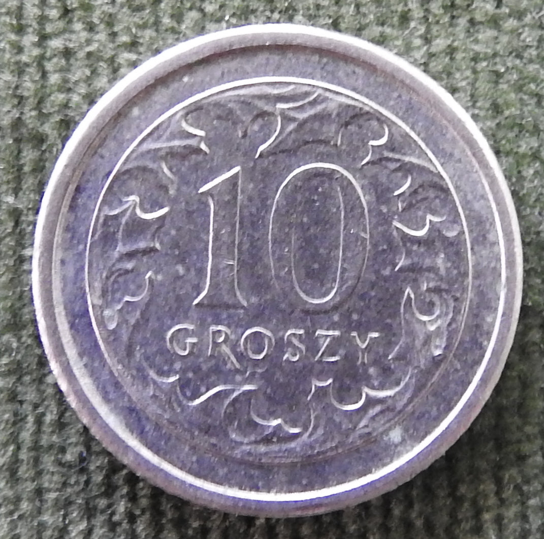 Poland 1998 10 Groszy Coin - Circulated