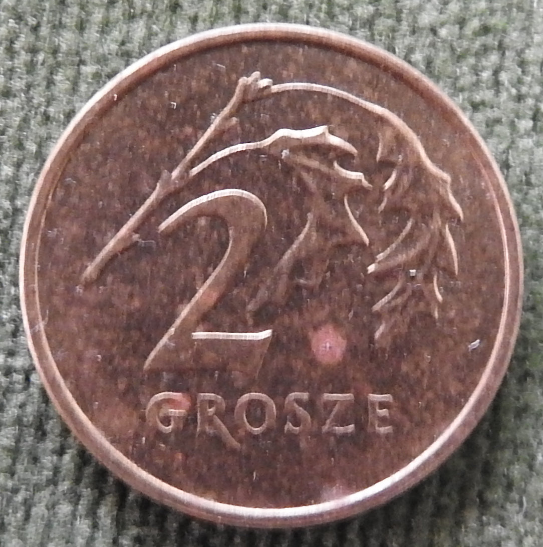 Poland 1998 2 Groszy Coin - Circulated