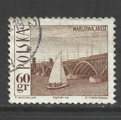 Poland Polska 1966 Tourism - Cancelled