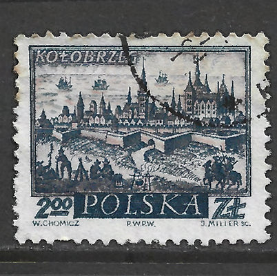 Poland Polska 1960 Historic Polish Cities Stamp - Cancelled