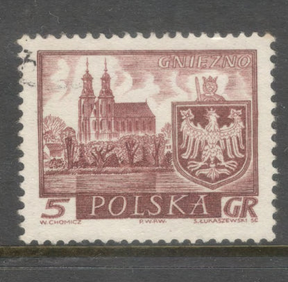 Poland Polska 1960 Historic Polish Cities Stamp - Cancelled